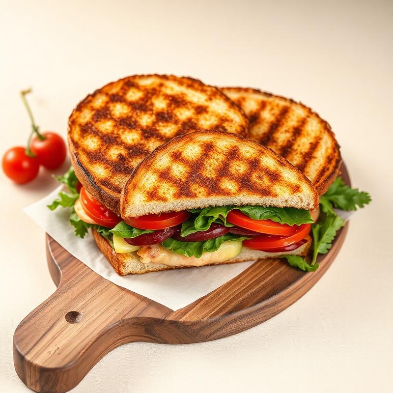 Grilled sourdough sandwich